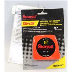 LOT OF 2 STARRETT 16 ' TAPE MEASURES