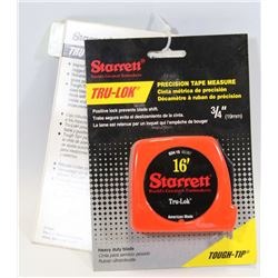 LOT OF 2 STARRETT 16 ' TAPE MEASURES