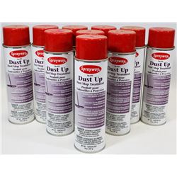 10 CANS OF DUST UP DUST MOP TREATMENT