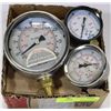 Image 1 : LOT OF ASST PRESSURE GUAGES