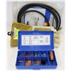 Image 1 : BOX OF MILLER MIG GUN TIPS / 10FT GAS HOSE AND