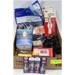 LOT OF 4 NGK SPARK PLUGS AND THEAD REPAIR INSERTS