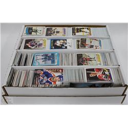 LOT OF OVER 3000+ ASSORTED HOCKEY CARDS INCL 70'S