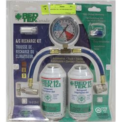 REDTEK 12A - A/C RECHARGE KIT
