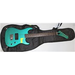 ELECTRIC GUITAR MEMPHIS GREEN WITH BAG CASE