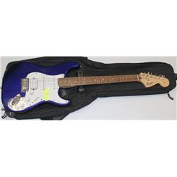 PURPLE ELECTRIC GUITAR SQUIER STRAT BY FENDER