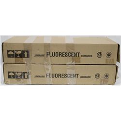 4 NEW FLUORESCENT LIGHTS OVER THE COUNTER/SHOP
