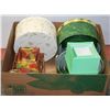 Image 1 : BOX WITH NEW ASSORTED NESTING GIFT BOX SETS, BAGS