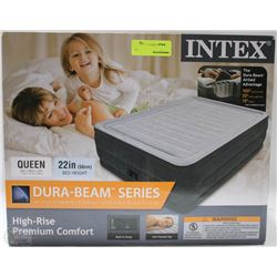 INTEX DURA-BEAM SERIES AIRBED& BUILT IN PUMP