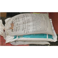LOT OF 3 BAGS OF GRAVEL,SAND