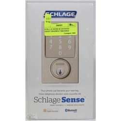 SCHLAGE SENSE BLUETOOTH SMART DEADBOLT BRUSHED