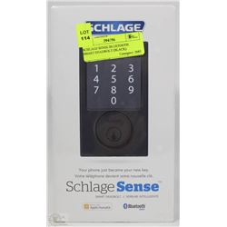 SCHLAGE SENSE BLUETOOTH SMART DEADBOLT (BLACK)