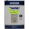 Image 1 : WEISER NICKEL POWERBOLT 2 TOUCHPAD ELECTRONIC