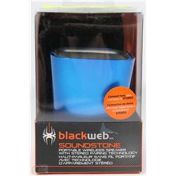 BLACKWEB PORTABLE WIRELESS SPEAKER