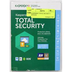 KASPERSKY TOTAL SECURITY 3 DEVICES