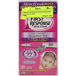 FIRST RESPONSE OVULATION DAILY DIGITAL TEST