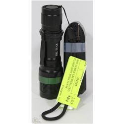 5000 LUMEN TACTICAL LED FLASHLIGHT WITH LI-ION