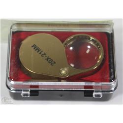 JEWELLERS MAGNIFIER  30 POWER IN CASE