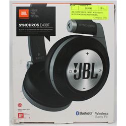 JBL SYNCHROS E40BT WIRELESS BLUETOOTH HEADPHONES,