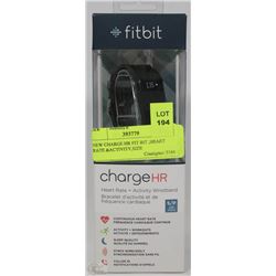 NEW CHARGE HR FIT BIT ,HEART RATE &ACTIVITY,SIZE
