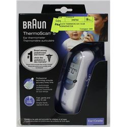 BRAUN THERMOSCAN 5 EAR THERMOMETER