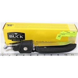 BUCK MADE IN USA HUNTING KNIFE W/SHEATH