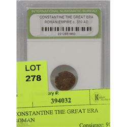 CONSTANTINE THE GREAT ERA ROMAN