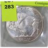 Image 1 : ONE TROY OUNCE .999 SILVER BUFFALO , INDIAN HEAD