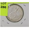Image 1 : 1939 GERMAN 5 MARK COIN WITH SWASTIKA