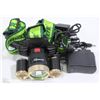 Image 1 : 6000 LUMEN TACTICAL LED HEADLAMP WITH LI-ION