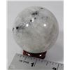 Image 1 : # 91 NATURAL MOON STONE SPHERE