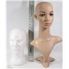 Image 1 : TWO MANNEQUIN HEADS
