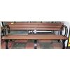 Image 1 : HEAVY METAL BASE WOODEN BENCH WITH BACK
