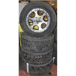 4 ULTRA MOTORSPORTS RIMS 5 BOLT WITH CENTERCAP