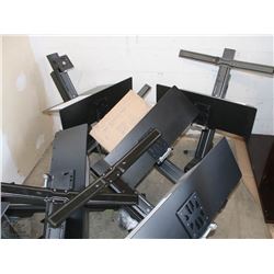 GROUP OF 5 MULTI PURPOSE DESK MOUNT WORK STATIONS