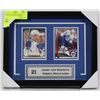 Image 1 : JAMES VAN REIMSDYK HOCKEY CARDS COLLECTION FRAMED