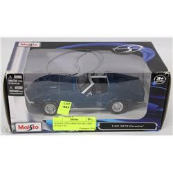 MAISTO 1970 CORVETTE DIE CAST SCALE 1:24