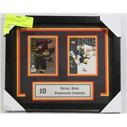 PAVEL BURE HOCKEY CARDS COLLECTION FRAMED
