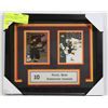 Image 1 : PAVEL BURE HOCKEY CARDS COLLECTION FRAMED
