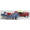 Image 1 : 2 COLLECTIBLE CARS (AMERICAN MUSCLE 57 CHEV BELAIR