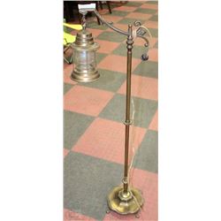 VINTAGE BRIDGE STYLE FLOOR READING LAMP