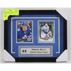 MORGAN REILLY  HOCKEY CARDS COLLECTION FRAMED