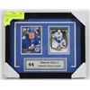 Image 1 : MORGAN REILLY  HOCKEY CARDS COLLECTION FRAMED