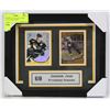 Image 1 : JAROMIR JAGR  HOCKEY CARDS COLLECTION FRAMED