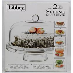 LIBBEY SELENE 2 PC 6 IN 1 SERVER