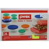 Image 1 : PYREX 24 PIECE GLASS BAKEWARE SET