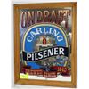 Image 1 : CARLING PILSNER MIRRORED SIGN