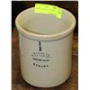 Image 1 : HALF GALLON MEDALTA CROCK