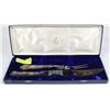 Image 1 : BIRKS JEWELERS SILVER PLATED CARVING SET