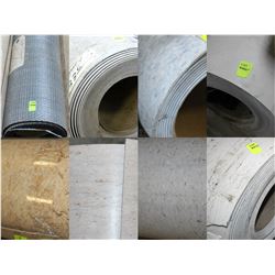 FEATURED LOTS # 8438-8474 - ASSORTED ROLLS OF LINO